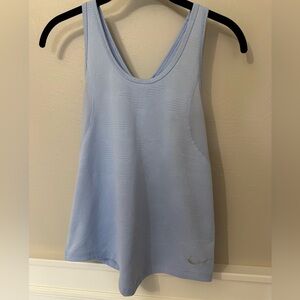 Nike Dri-Fit Women's Sky Blue Athletic Tank Top